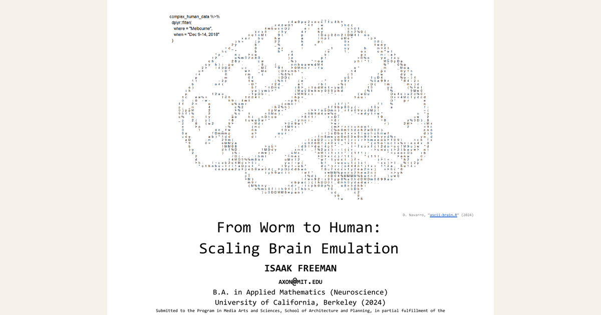 Brain emulation from worm to human is closer than you think